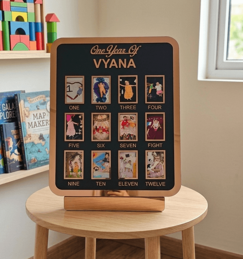 1 Year Baby Frame